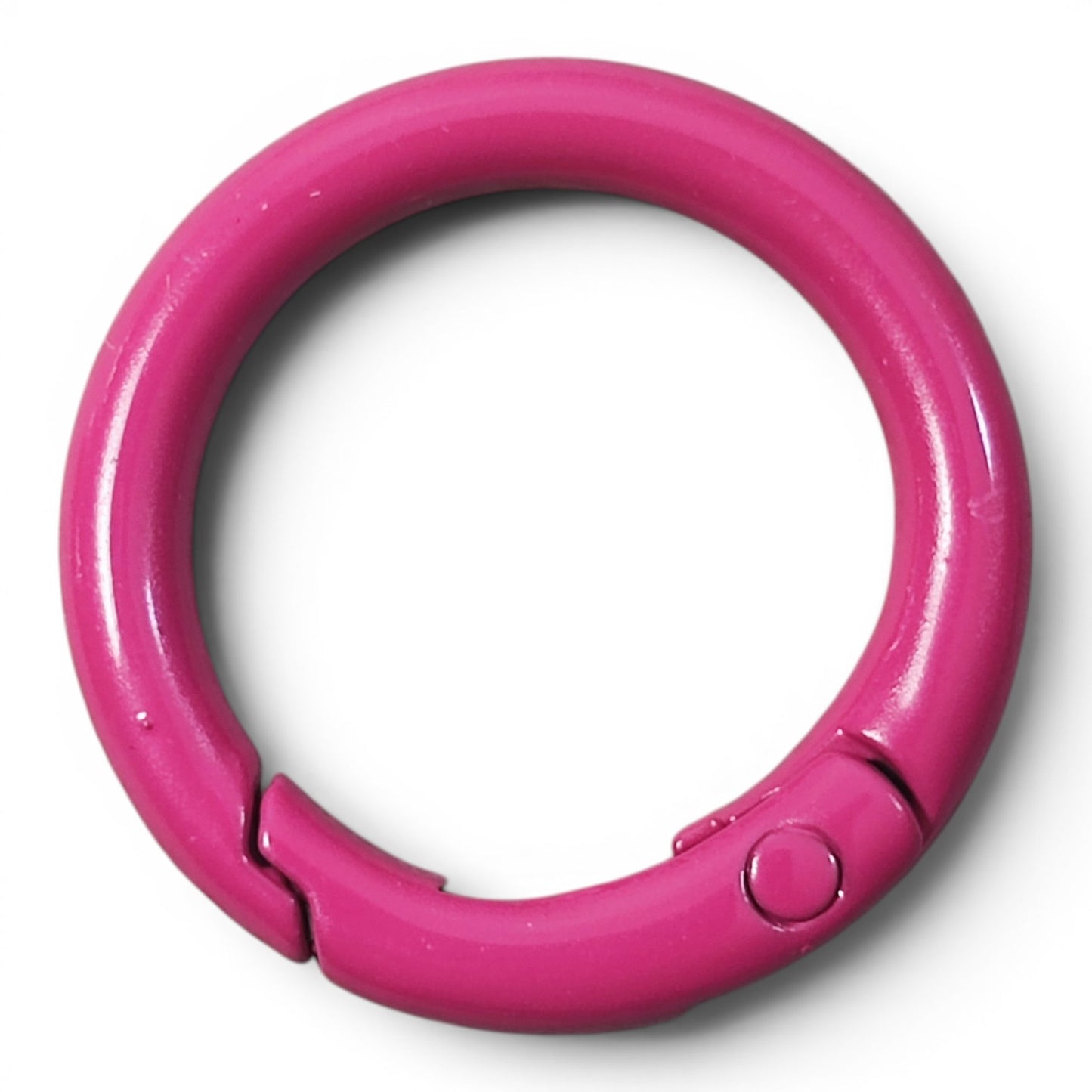 Anneau Fermoir de Porte-Clés à Ressort – Ø23 mm – 30 Couleurs