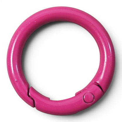 Anneau Fermoir de Porte-Clés à Ressort – Ø23 mm – 30 Couleurs