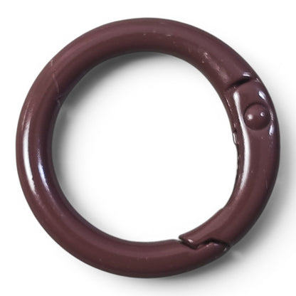 Anneau Fermoir de Porte-Clés à Ressort – Ø23 mm – 30 Couleurs