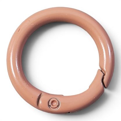 Anneau Fermoir de Porte-Clés à Ressort – Ø23 mm – 30 Couleurs