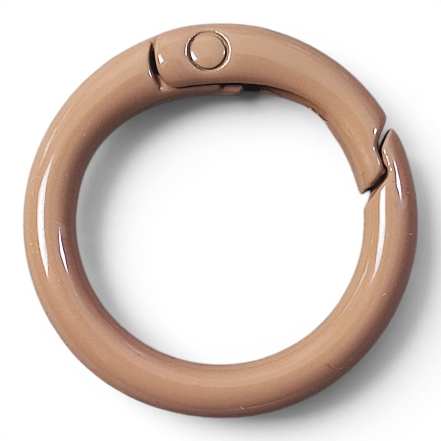 Anneau Fermoir de Porte-Clés à Ressort – Ø23 mm – 30 Couleurs