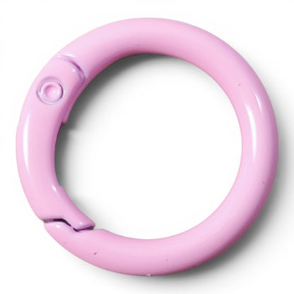 Anneau Fermoir de Porte-Clés à Ressort – Ø23 mm – 30 Couleurs