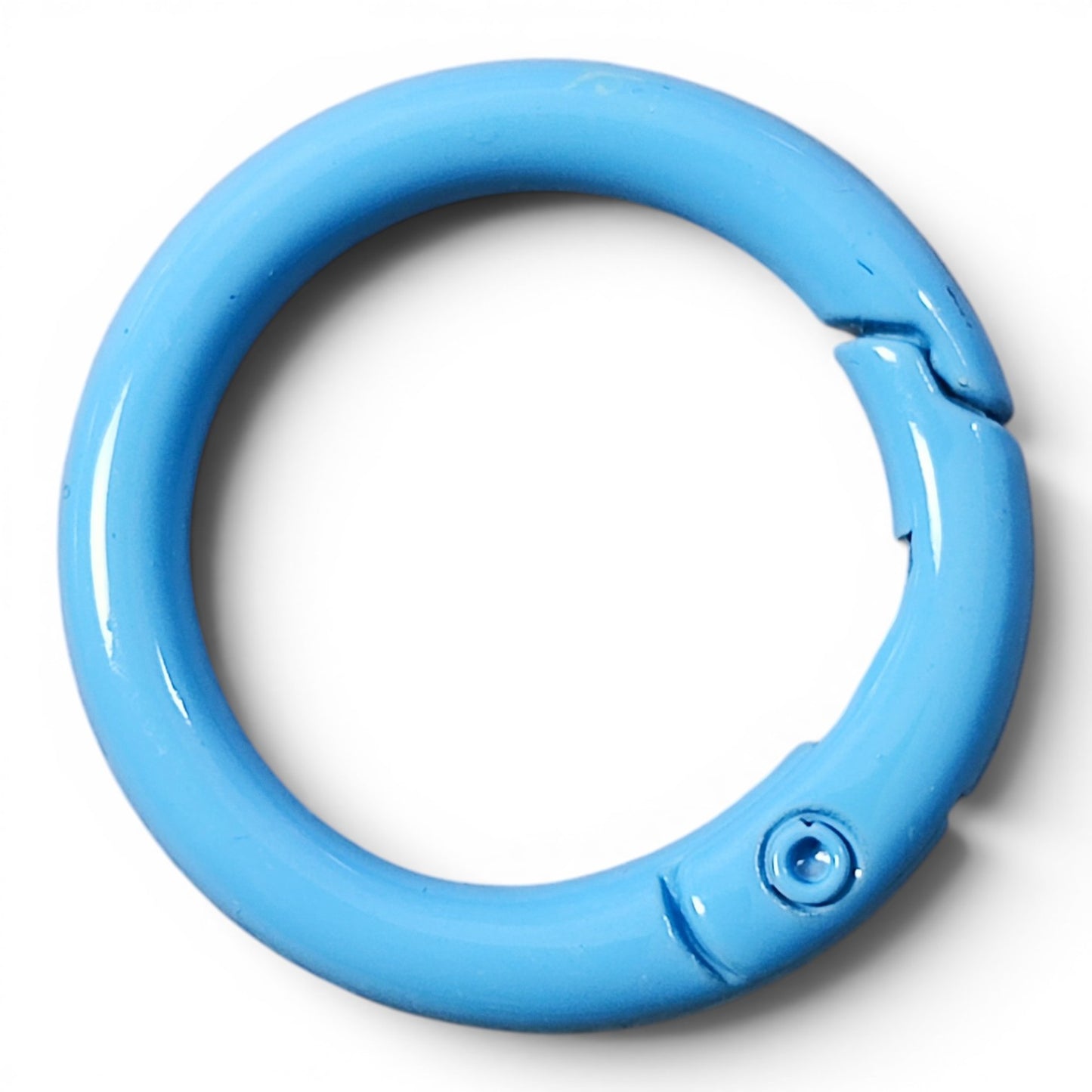 Anneau Fermoir de Porte-Clés à Ressort – Ø23 mm – 30 Couleurs