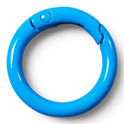Anneau Fermoir de Porte-Clés à Ressort – Ø23 mm – 30 Couleurs