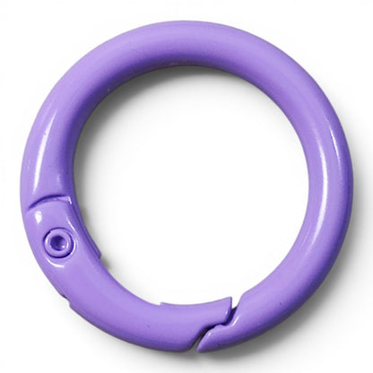 Anneau Fermoir de Porte-Clés à Ressort – Ø23 mm – 30 Couleurs