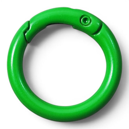 Anneau Fermoir de Porte-Clés à Ressort – Ø23 mm – 30 Couleurs