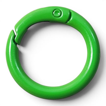 Anneau Fermoir de Porte-Clés à Ressort – Ø23 mm – 30 Couleurs