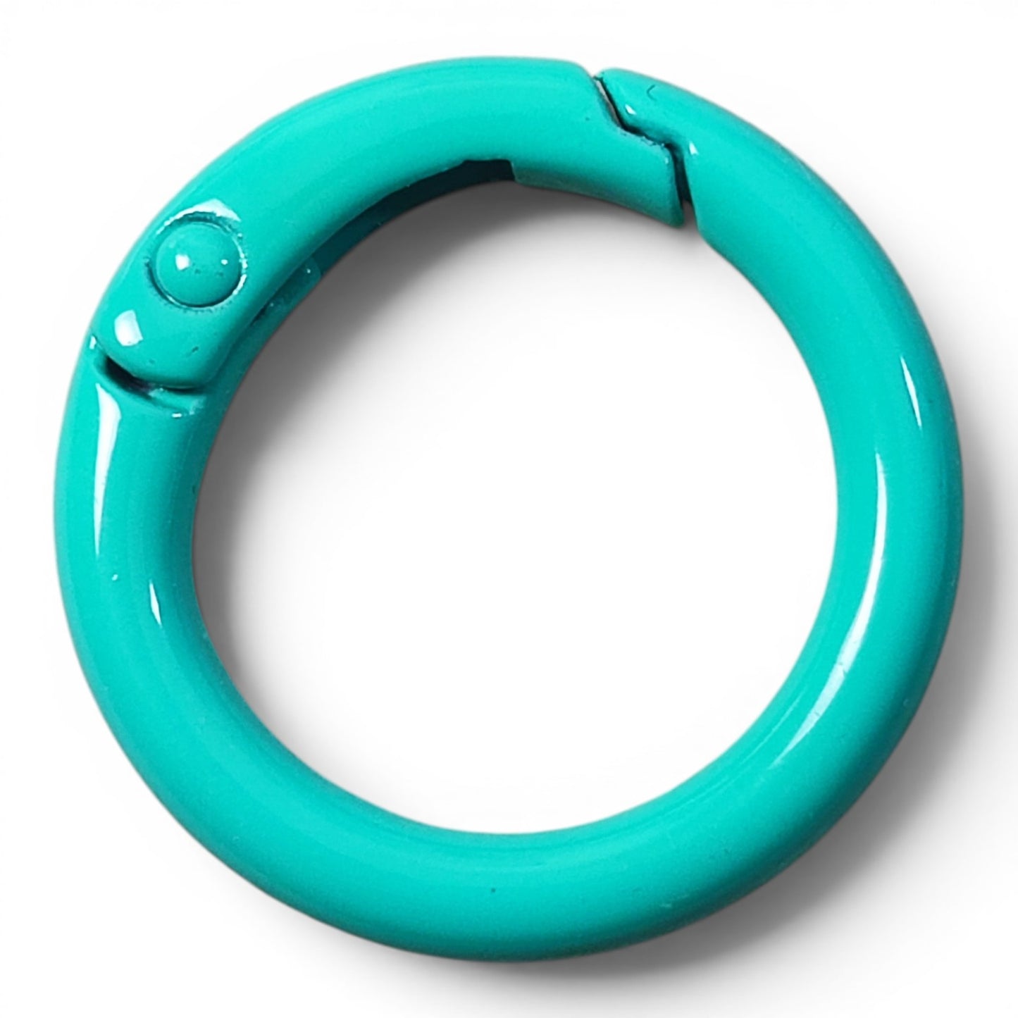 Anneau Fermoir de Porte-Clés à Ressort – Ø23 mm – 30 Couleurs