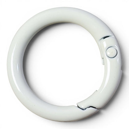 Anneau Fermoir de Porte-Clés à Ressort – Ø23 mm – 30 Couleurs