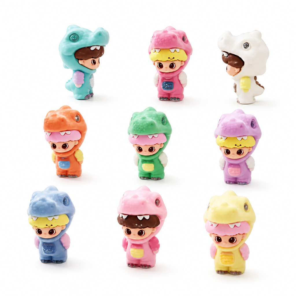 Figurines en velours ultra kawaii – Plusieurs modèles et couleurs au choix