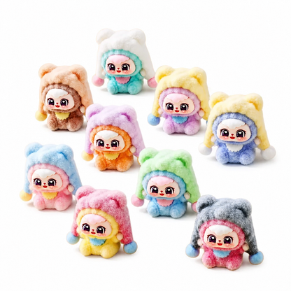 Figurines en velours ultra kawaii – Plusieurs modèles et couleurs au choix