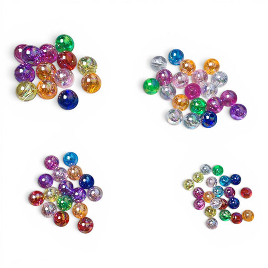 x1 Perle Acrylique Effet Bulle de Savon – 6 à 12mm