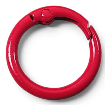 Anneau Fermoir de Porte-Clés à Ressort – Ø23 mm – 30 Couleurs