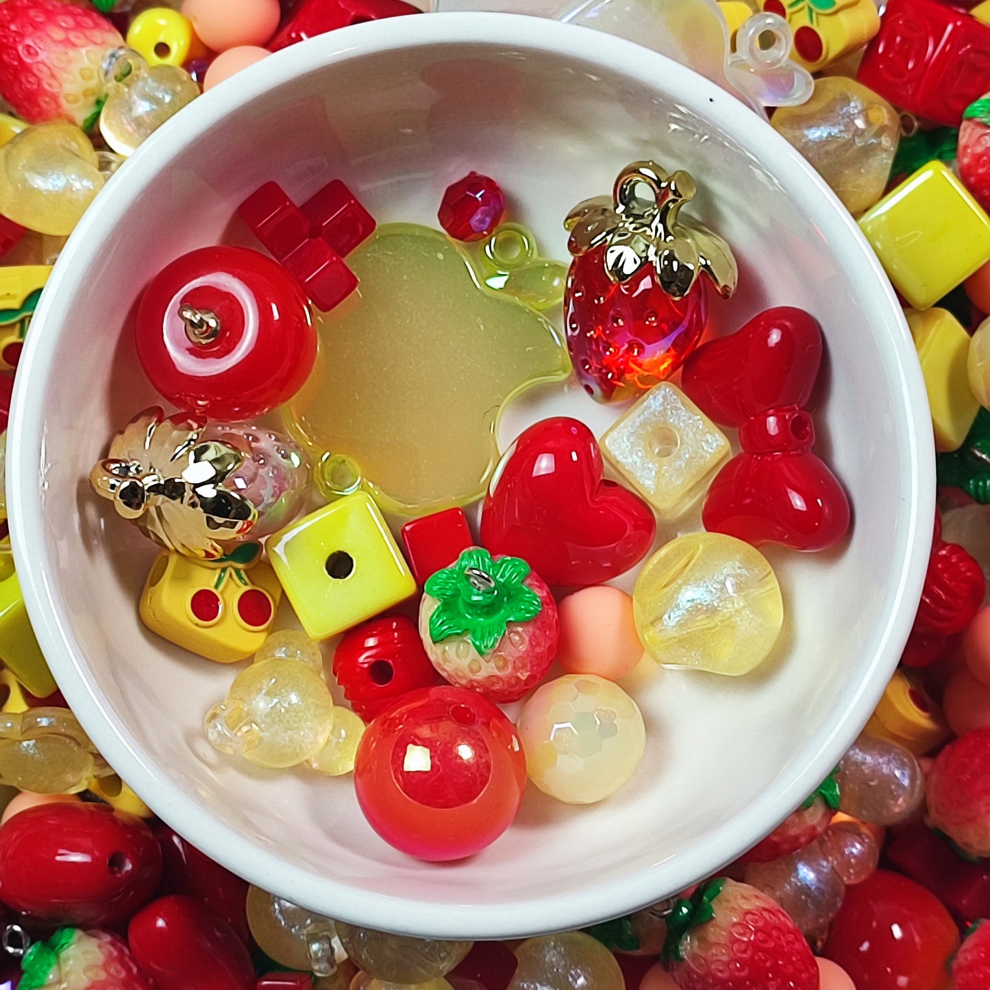 Collection « Tutti Frutti » – Perles fantaisie en acrylique