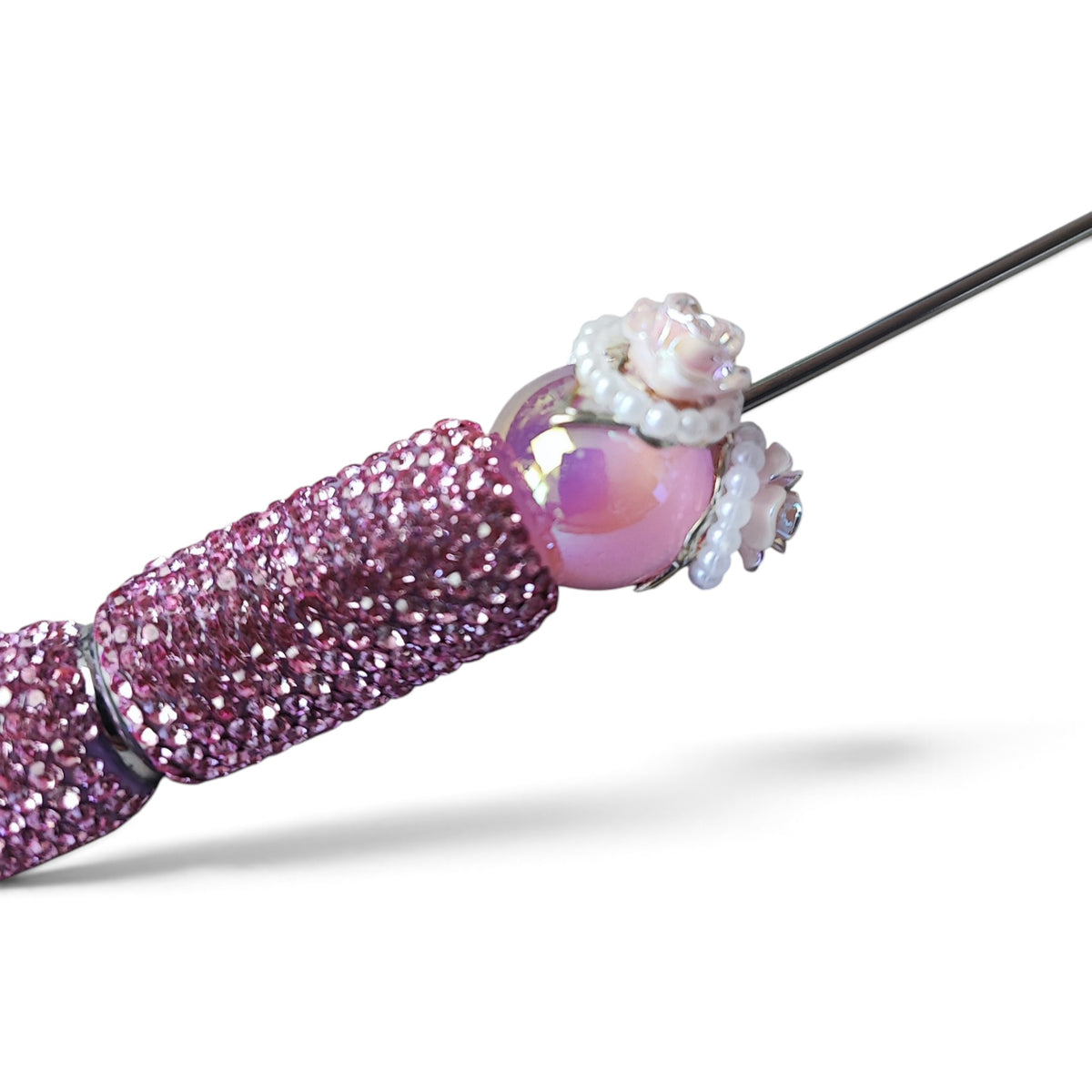 Perles coupelles décoratives à motifs – Coloris pastel