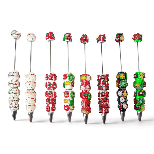 Stylos à Tige Spécial Noël – 8 Modèles au Choix
