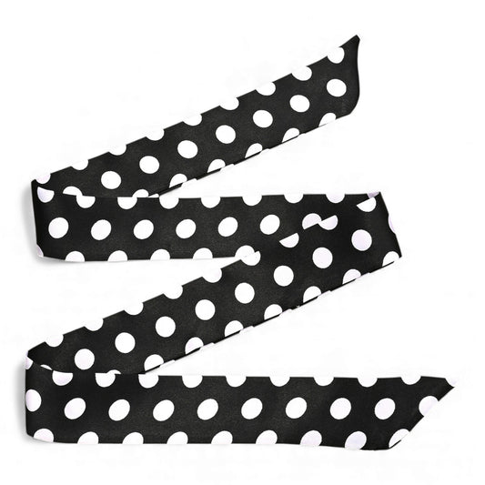 Bande de Soie Colorée – Forme Cravate – Motifs au Choix