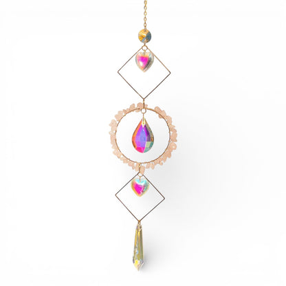 Attrape-Soleil en Cristaux et Pierres Naturelles – Cercle Énergétique Lumineux