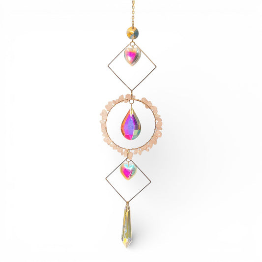 Attrape-Soleil en Cristaux et Pierres Naturelles – Cercle Énergétique Lumineux