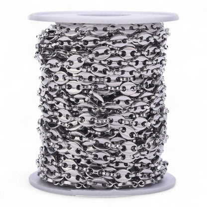 20cm de Chaîne à Grains de Café en Acier Inoxydable 304 – Résistante et Élégante