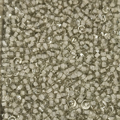 Perles de rocaille en verre – 3mm – Couleurs translucides au choix -25g