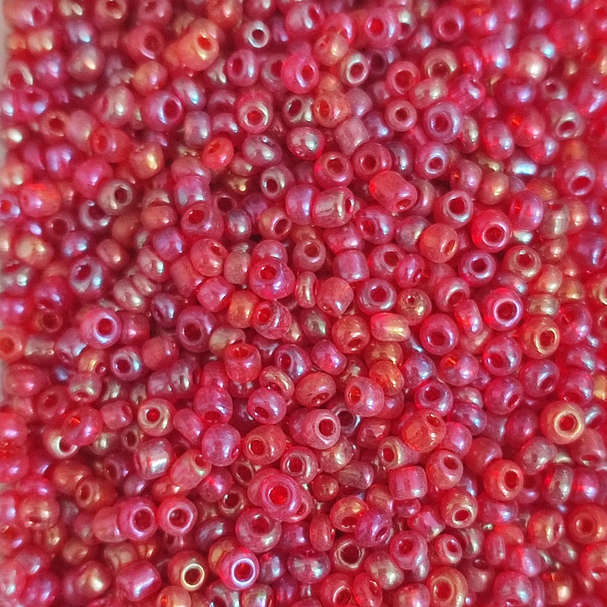 Perles de rocaille en verre – 3mm – Couleurs translucides au choix -25g