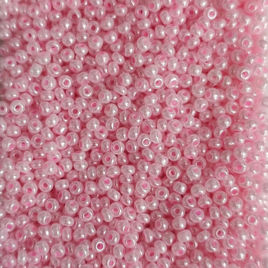Perles de rocaille en verre pastel – 2x2,5mm