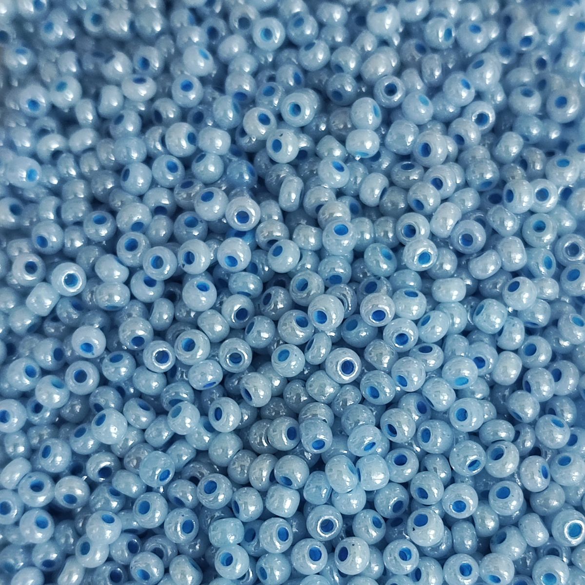 Perles de rocaille en verre pastel – 2x2,5mm