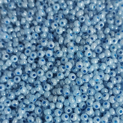 Perles de rocaille en verre pastel – 2x2,5mm