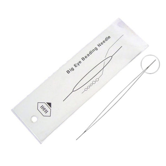 Aiguilles à Perles à Gros Chas – 45 ou 75 mm – Pour Création de Bijoux
