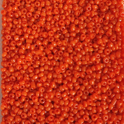 Perles de rocaille opaques brillantes – Verre 2mm - 25g