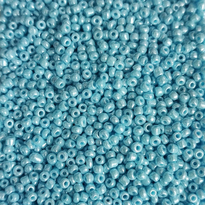 Perles de rocaille opaques brillantes – Verre 2mm - 25g