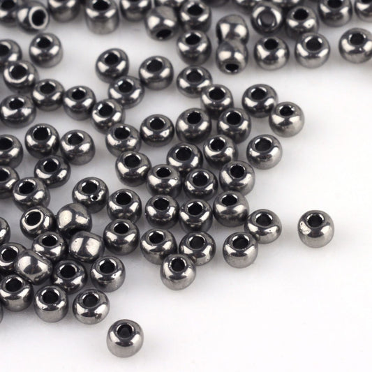 Perles de rocaille opaques – Verre 2x1.5mm - 25g