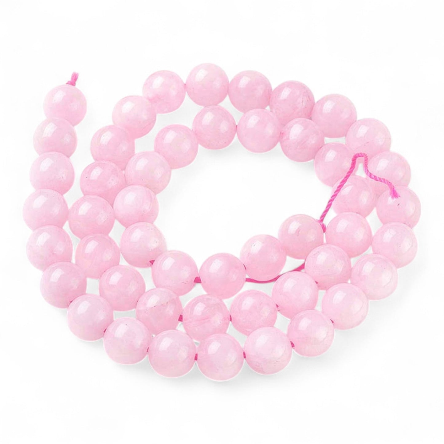 Perles Ronde en Quartz Rose Naturel – 4 mm