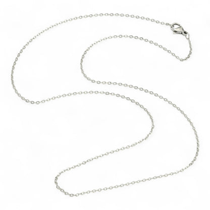 Collier en Acier Inoxydable 304 – Acier ou Doré – 50 cm