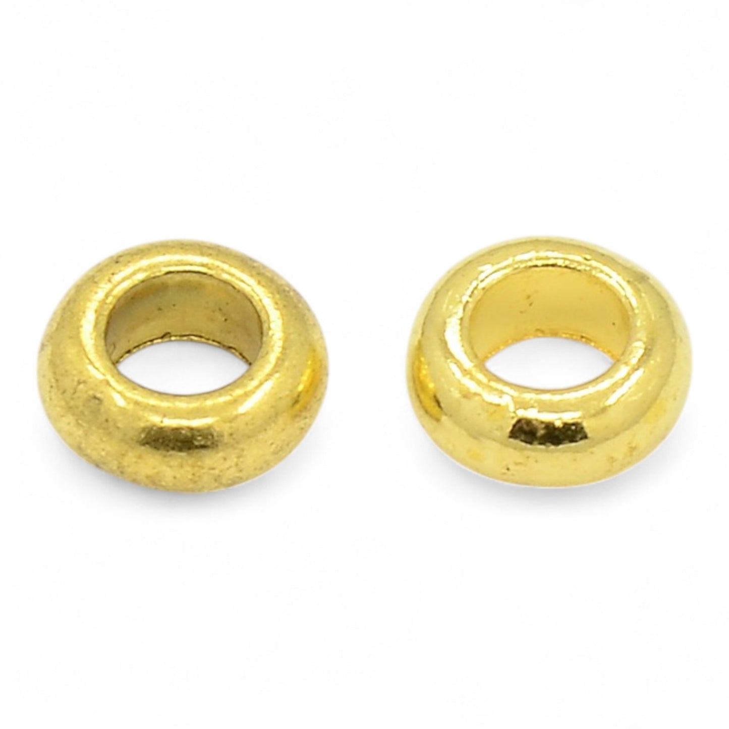 x10 Perles d’Espacement Style Tibétain – 7 mm