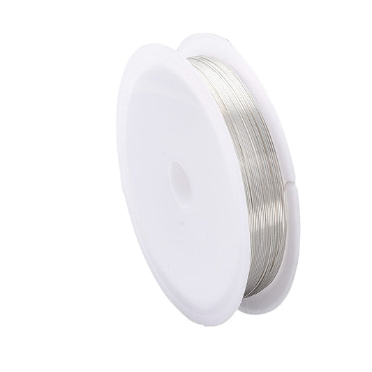 Fil de Cuivre Rond Plaqué – 0,6 mm – Bobine de 5 m