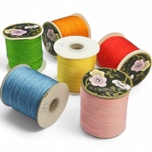 1 Mètre Fil de Nylon 0,8 mm – Couleurs au choix