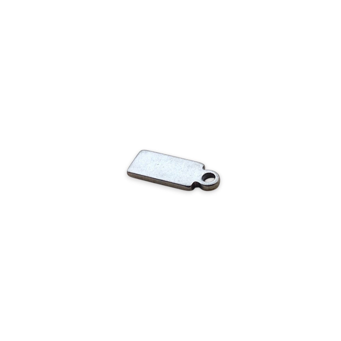Breloques Tag – Acier inoxydable 304 – 10,5x3,9mm