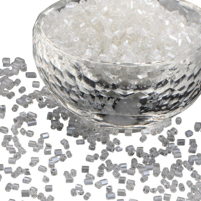 Perles de rocaille "cut" en verre – Taille 11/0 (~2,2mm) -25g