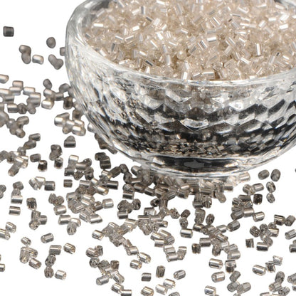 Perles de rocaille "cut" en verre – Taille 11/0 (~2,2mm) -25g