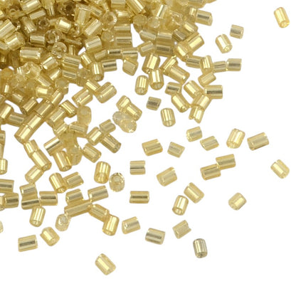 Perles de rocaille "cut" en verre – Taille 11/0 (~2,2mm) -25g