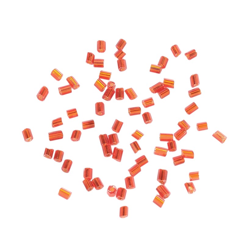 Perles de rocaille "cut" en verre – Taille 11/0 (~2,2mm) -25g