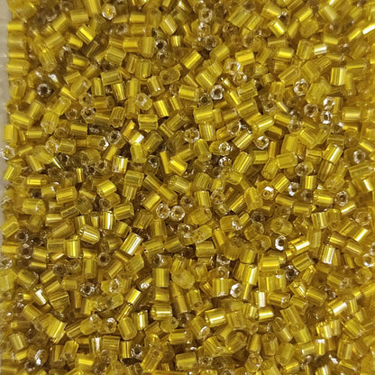 Perles de rocaille "cut" en verre – Taille 11/0 (~2,2mm) -25g