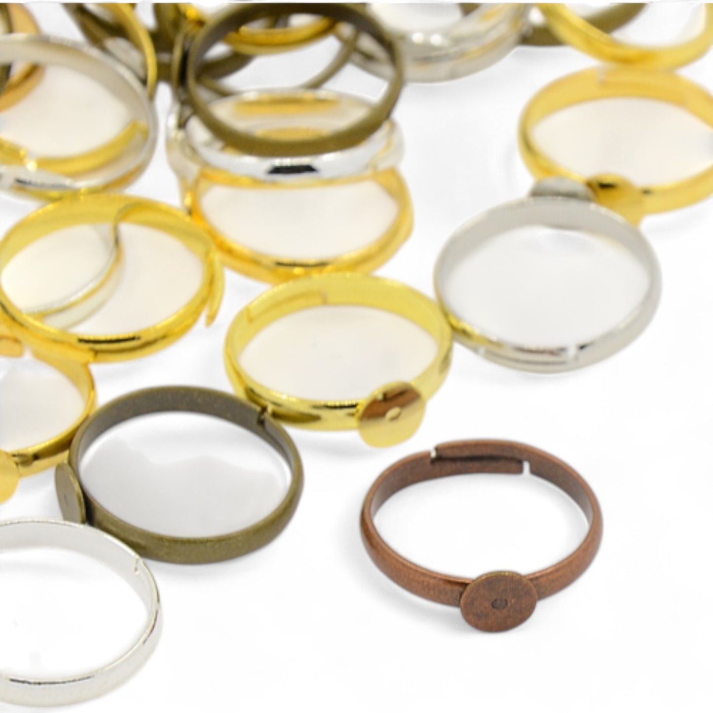 x1 Support de Bague Réglable – Plateau 6 mm – Finitions au choix