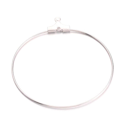 Créoles fil 40mm – À personnaliser