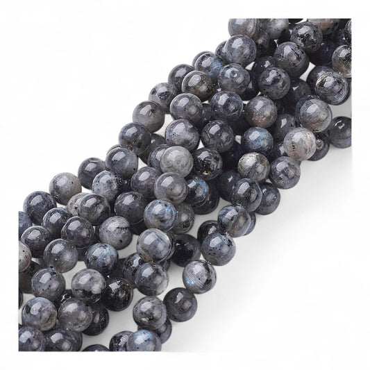 x5 ou 10 Perles en Labradorite Norvégienne – 6 mm et 8 mm