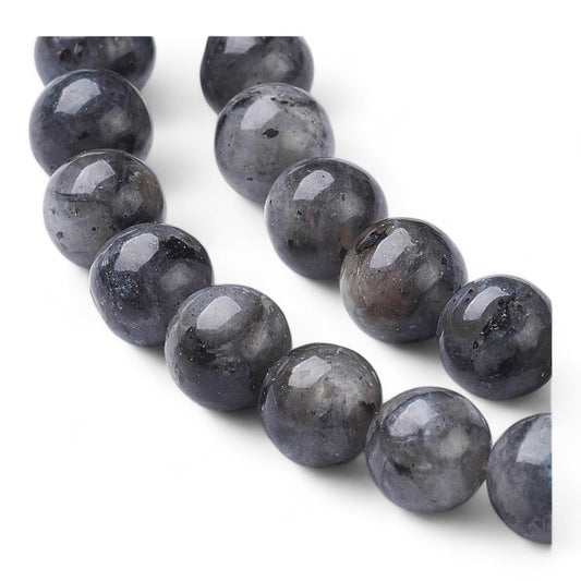 x5 ou 10 Perles en Labradorite Norvégienne – 6 mm et 8 mm