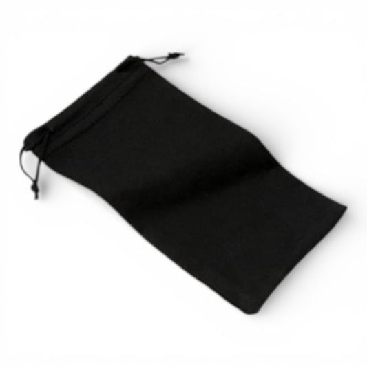 Pochette Microfibre Noire avec Cordon de Serrage – Protection pour stylos personnalisés