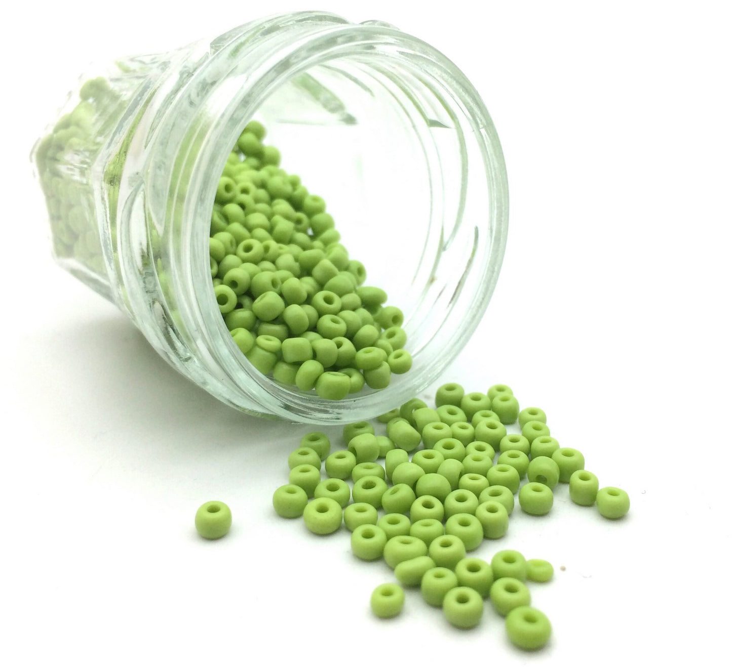 Perles de rocaille en verre 3mm – Couleurs opaques au choix - 25g